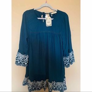 Brand New w/ Tags Teal Boutique Dress
